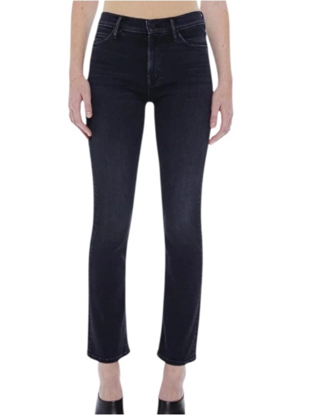 Mother Jeans The Mid Rise Dazzler Ankle In Deep End Wash Size 26